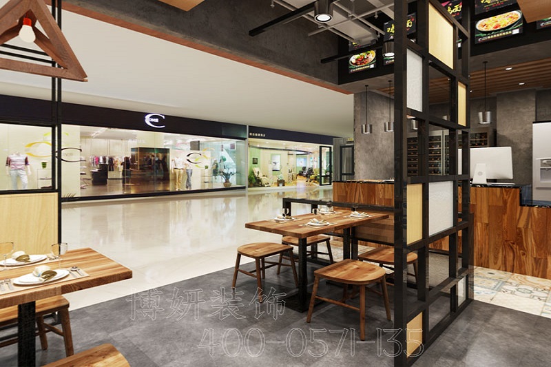 南京田园风格主题餐厅装修设计案例图