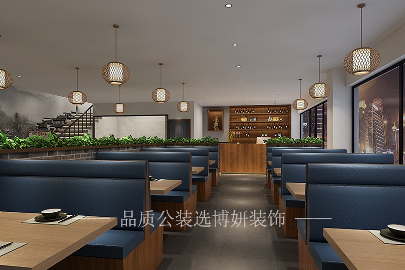 南京餐饮店装修设计效果图（好的餐饮店装修设计具备哪些特点）