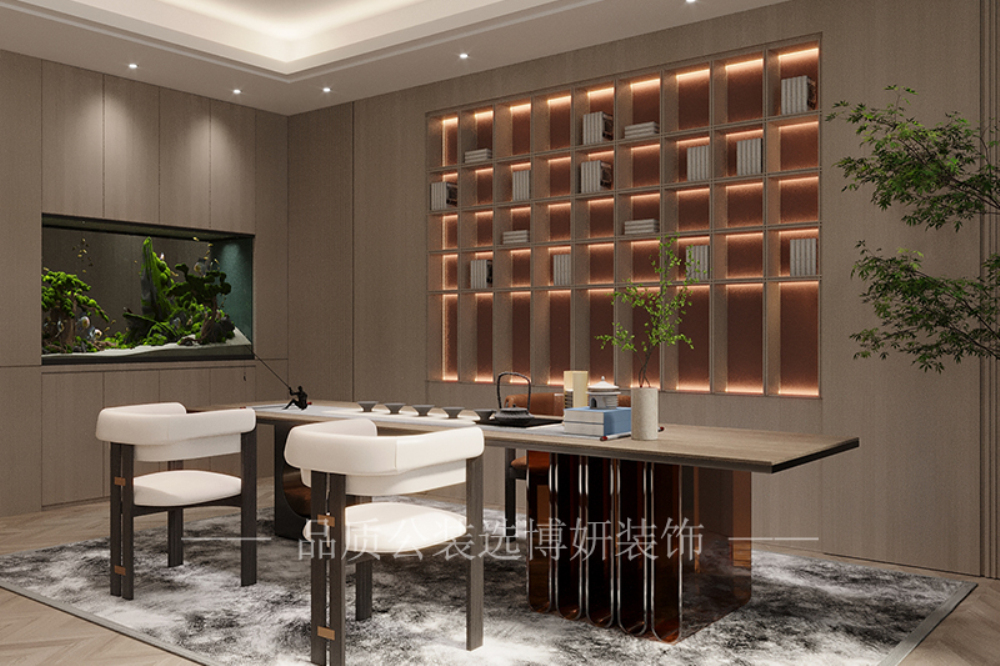 南京新中式风办公室设计特点，打造现代与传统元素相结合的办公环境！