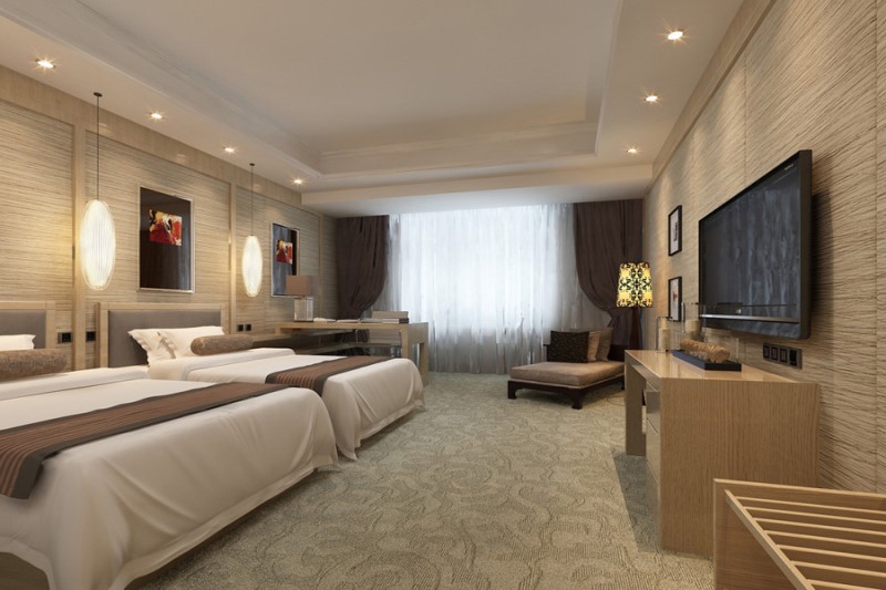 南京宾馆装修客房设计（100多间客房宾馆该如何装修设计？）