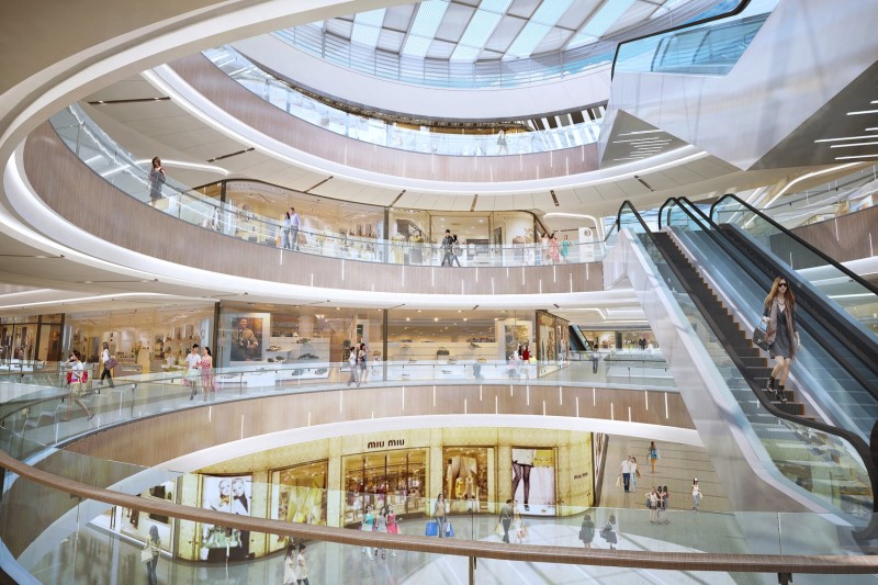 南京高端大气购物中心装修设计方案（南京高端大气购物中心装修效果图）